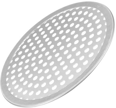 TOPBATHY 1pc Non-Stick Perforated Pizza Baking Tray for Even Heat Distribution Pizza Pan for Home Bakery Restaurant Use