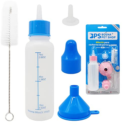BPS BPS-6517 Flasche für Haustiere, Hunde und Katzen, geeignet für kleine Welpen, Katzen, zufällige Farbe