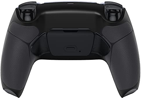 eXtremeRate Rise V3 Remap Kit Programmabile per ps5 Controller BDM-030/040/050,Tasti Aggiuntivi Palette Back Button Cover Grip Gomma Paddles Posteriori per ps5 Joystick-Nero