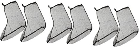 Garneck 3paare Outdoor-fußabdeckung Für Camping Atmungsaktiv Und rutschfest Insektenschutz Für Wanderungen Angeln Und Reisen Langlebiges Design Für Trockene Füße Und Komfort