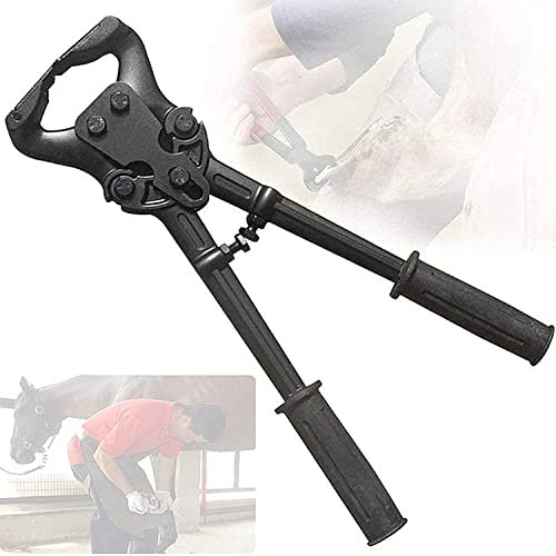 LMEIL Pferde Huf Trimmen Werkzeuge, Metall Schere, Trimmen Schere Nagelknipser Huf Trimmer, Huf Trimmer Werkzeuge Geeignet Für Huf Trimmen Für Pferde/Esel Raspel Hufschneider Set