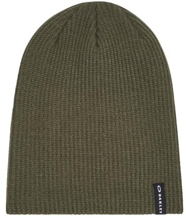 Oakley Herren Back Bone Beanie 2.0, Dunkler Pinsel, Einheitsgröße