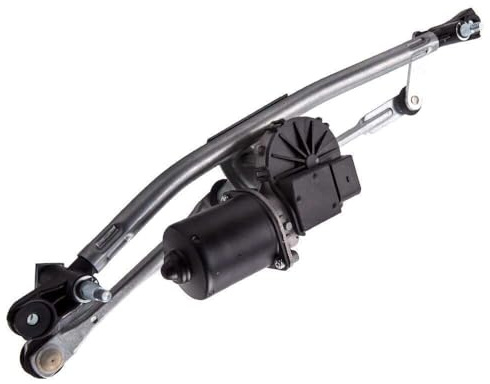 D2P Wiper Linkage With Wiper Motor Replacement Front Compatible With 2007-2010 Citroen Nemo, Fiat Fiorino, Qubo, Peugeot Bipper Replaces 1356163080