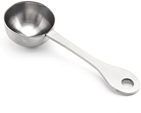 Zerodeko 2pcs Stainless Steel Measuring Spoon for Cooking Baking Tea Sugar Rustless Hanging Design