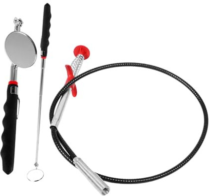 BELLIFFY Spiegel Teleskop Mechaniker Spiegel Grabber Reacher Werkzeug Pickup Stick Fahrzeug Fahrwerk Reparatur Zubehör
