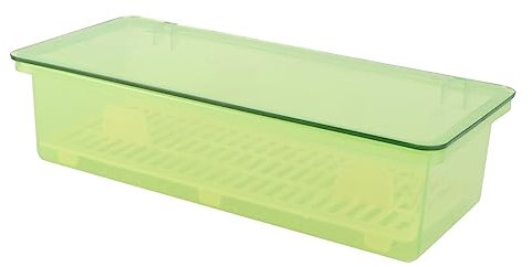WATIIFUFU Küchen Bestecktablett Aus Hochwertigem Kunststoff Mit Abtropfgestell Für Löffel Gabeln Essstäbchen Besteck Organizer Zum Trocknen Und Aufbewahren Der Arbeitsplatte