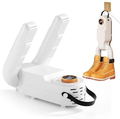 Sèche-Chaussures Électrique,Sèche-Chaussures Intelligent - Machine de séchage de bottes à température constante - Chauffe-bottes pour adultes et avec minuterie pour bottes de pluie et bottes de neige