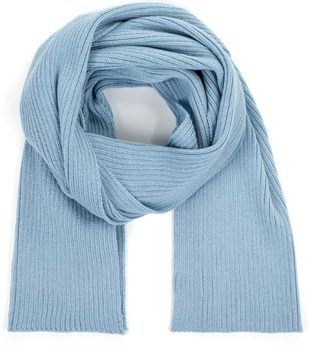 molti Damen Schal 100% Merinowolle – langer Winterschal (203 x 24 cm), warm & atmungsaktiv, OEKO-TEX zertifiziert | Farbauswahl