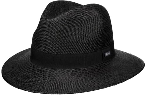 LIPODO Classic Traveller Cappello Panama Prodotto in Italia Unisex Primavera Estate