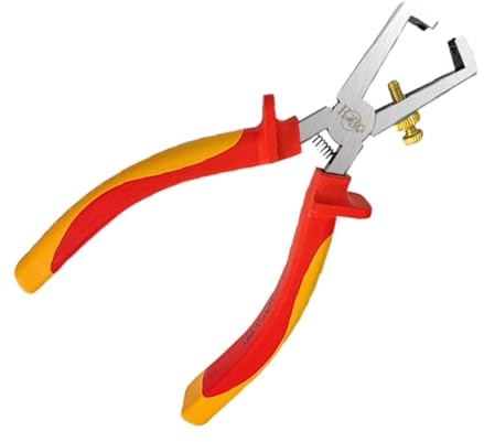 Pinza spelafili multifunzionale, pinza per elettricista, strumento spelafili elettrico, strumento multiuso per tagliare cavi, robusto ed efficiente per uso domestico e lavorativo