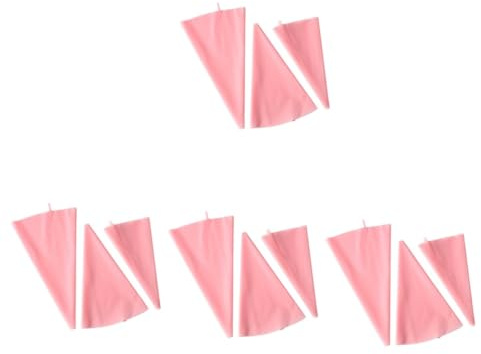 ABOOFAN 4 Set Kit Di Forniture Per Decorare Decorazioni Dolci Decorare Torte Riutilizzabile Tubazioni Riutilizzabili Lattina Decorazione Di Torte Tasca Da Pasticcere Per Torta 3 Pezzi*4