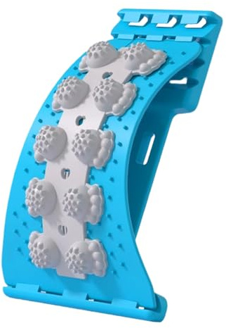 Nedre ryggbår - Traction Massage Board | 4-nivå justerbar | Korrigeringsverktyg för ryggradsjustering, avslappningshjälp förvävnadsnerver för hemmabruk Förbättring av hållning Förebyggande av l