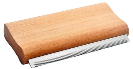 F Fityle Horse Brush, Currycomb, Hair Remover, Animal Hair Removal Tool, Dematting And Grooming Tool for Short, Medium And Long Coats, 13.5cmx6.9cmx2.2cm