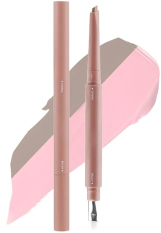 Augen-Highlighter-Stift Zweifarbiger Seiden-Concealer Lidschatten Setting | Highlighter-Stift Make-up Seidenraupen-Gesicht-Dunkle-Ringe-Setting für Cosplay, Kostüm, Bühnenauf