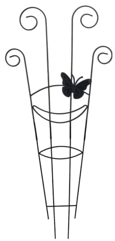Espaldera para Plantas Trepadoras Estructura de Crecimiento para Plantas | Torre Vertical para Flores para Huerto Jardín Terraza Boda Interior Balcón y Macetas