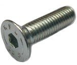 50 Inbus Senkkopfschrauben DIN 7991 10.9 verzinkt M16x60