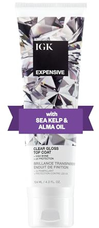 IGK Tolles Amla Oil Hi-Shine Clear Gloss Topcoat, 4,2 ml