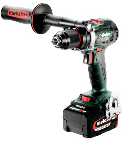 Metabo 602358500 BS 18 LTX BL I Bohrschrauber Brushless 130 Nm + 2 Akkus 18 V 4 Ah Li-Ion + Metabox Koffer