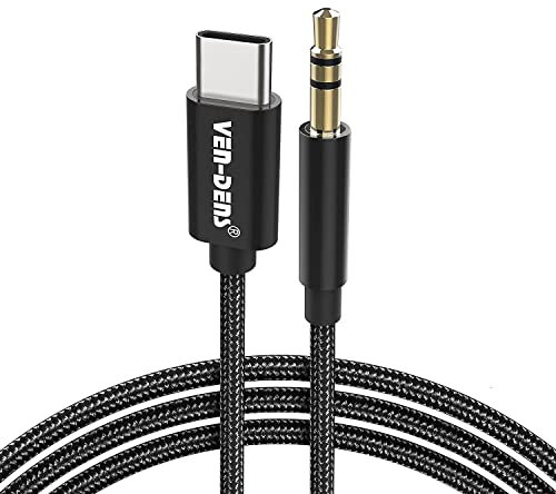 USB C to 3.5mm Audio Jack Cable 1M USB Type C to 3.5mm Headphone Stereo Car USB C to Aux Cable Cord For Samsung Galaxy A35/A55/A14/A14 5G/A23/A53 5G/A33 5G/A73 5G/A52 5G/A52s 5G/A13/A13 5G/A12