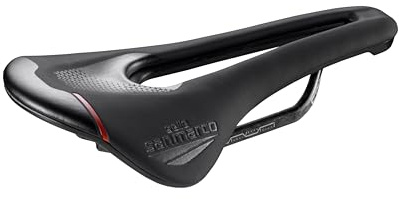 Selle San Marco SHORTFIT 2.0 Carbon FX - Sella per Bicicletta da Corsa, Telaio in Carbonio, Leggera e Performante - Taglia S3, Nero