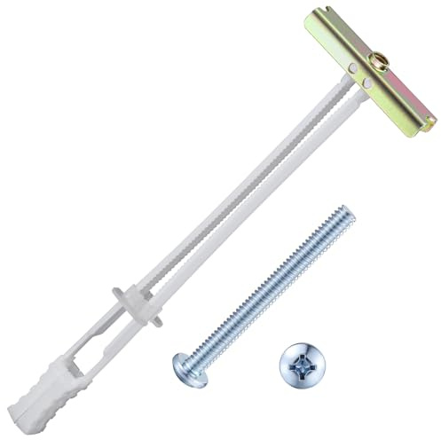 Wensilon (20 pcs) Drywall Anchors 1/4-20, Bolt Anchor, Duty Hollow Wall Anchors