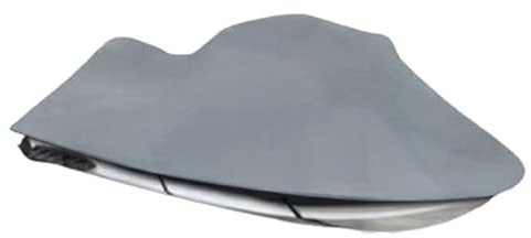 Bootsabdeckung Bootsplane 210D Trailer Abdeckplanen für Boote Boot Persenning Wasserdicht Anti-UV Bootskonsolenabdeckung für V-Rumpf,Schlauchboot,Ruderboot(Color:Gray,Size:21to24FT: 732x300cm)