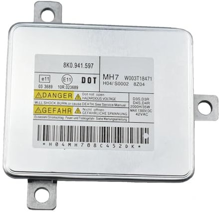 PENGNAQP Compatible avec VW pour Passat B7 2013 2014 2015 8K0941597C 8K0.941.597 C W003T20171 Ampoules de phares de Voiture Ballast au xénon H-ID Modules de Ballast