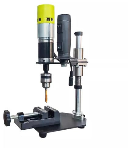 Macchina per Maschiatura Elettrica Portatile, Trapano da Banco Multifunzione Ad Alta Precisione, Utensile per Filettatura in Metallo M3-M6, Macchina per Perforazione