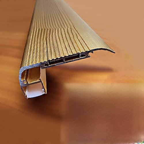 WLCGYD Treppenkantenprofil Kantenschutz Aluminium-Treppenkantenprofil Mit LED-Kanal, Treppenkantenschutz Für Betonstufen, L-förmiger Treppenstreifen(A,10pack L 160cm/63in)
