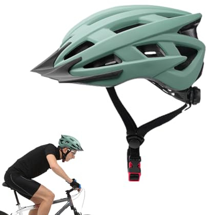 ETUCYNG 27 x 22 x 17 cm - Casque de Protection de vélo - Casque de vélo de Course - avec 21 canaux d'aération - Imitation de la Forme intégrée - pour Homme et Femme