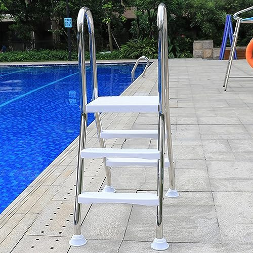 Above Ground Pool Ladder with Non-Slip Steps, Supports 500 Lbs for Safe Swimming Access