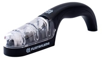 Flint & Flame Tri-Wheel Knife Sharpener