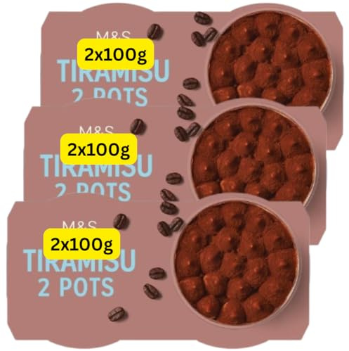 Tiramisu Twin Pack Markandspencers (6x100g)