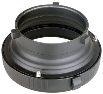 Yanmis Bowens Till Elinchrom Mount Converter Adapter, Verktygsfri Montering, med Säker Stabil Anslutning, för Belysningstillbehör Softboxar Paraplyer Galler