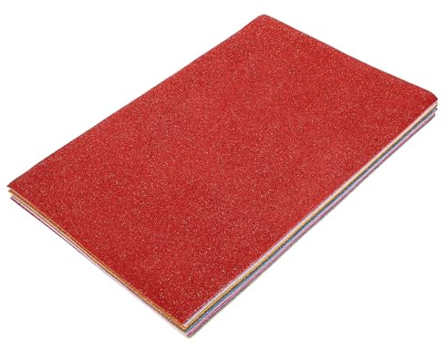 OATIPHO 10 Blatt Buntes Selbstgemacht Bastelpapiere aus Sicherem Papiermaterial nicht Leicht zu Reißen für Lehrer und Familien im Kunst und Bastelunterricht Zufällige Zufällige Farbe