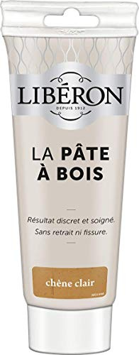 Libéron Pâte à bois - Réparation du bois, Chêne clair, 250g