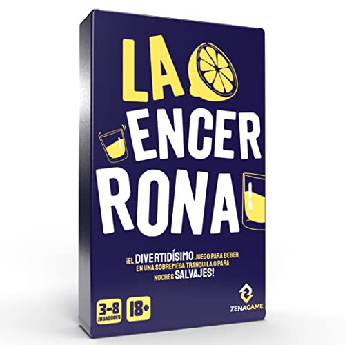 ZENAGAME La Encerrona, Juegos de Mesa Adulto, Juegos para Beber - Alcohol para Tus Veladas - Juegos de Cartas, Juegos Beber, Drinking Games