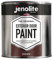 JENOLITE Garage & Exterior Door Paint - Brown - 1 Litre - Suitable for Metal & Wood Doors & Garage Doors (RAL 8017)