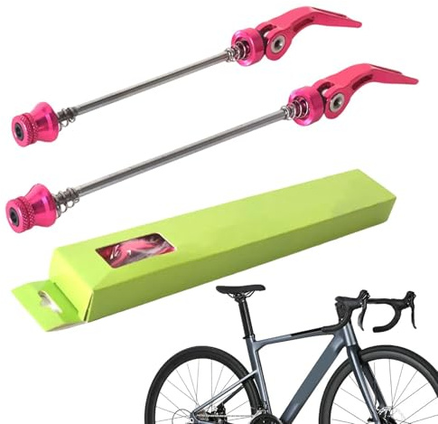 Schnellspanner-Snack für Fahrräder, Hinterrad- und Hinterrad-Spieße | Hohlwellen-Set für Vorderachse hinten | Schwerlast-Radnabe aus Aluminiumlegierung für das Fahrrad von s