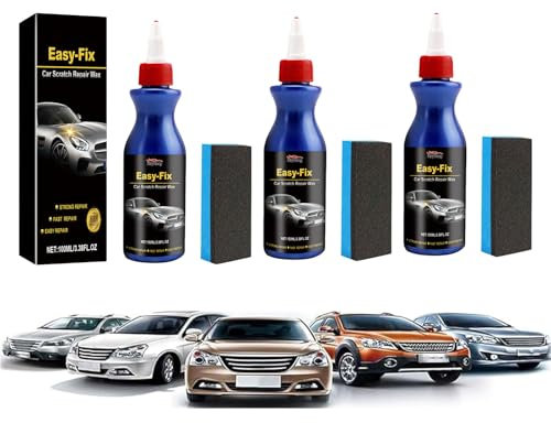 Reparador Arañazos Coche,Quita Arañazos Coche,Crema Reparadora de Arañazos,Pulimento Coche Arañazos,Car Scratch Repair,Repara Arañazos de Coche,Adecuado para Varias Superficies de Automóviles,3PC