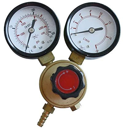 Güde Druckregler Co2/argon Gdr2 16900 Schweißgerät Argon 0-315 Druckminderer Für Schutzgasschweißgerät