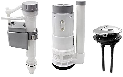 Toilet Cistern Inlet Valve Dual Flush and Fill Toilet Cistern Kit Toilet Cistern Outlet Valve