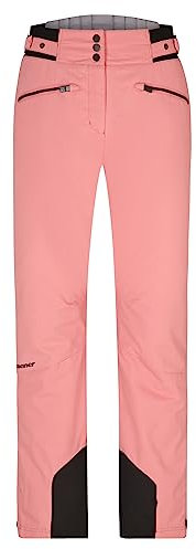 Ziener Damen TILLA Ski-Hose/Schnee-Hose | atmungsaktiv, wasserdicht, Primaloft, pink Vanilla stru, 38