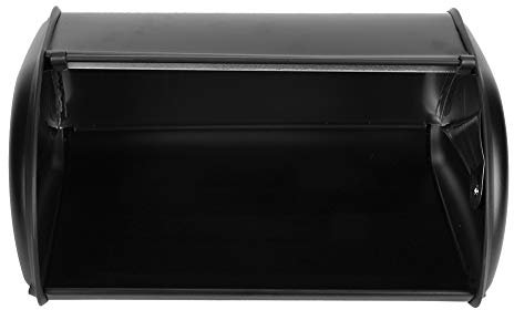 SIYANO Stainless Steel Household Bread Bins Bread Storage Box with Rolling Door Large Capacity Bread Container Kicthen Storage Organizer Bread Container to Keep It Fresh(Gold)