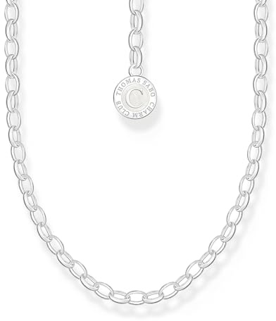 THOMAS SABO Member Charm-Kette mit Charmista Coin Silber 925 Sterlingsilber, Kaltemail