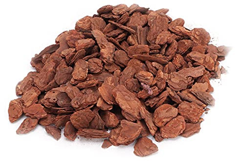 Ejoyous Large Bark Nuggets, Pine Bark Bedding Reptile Box Bedding Pine Bark Granule Bedding for Tortoises Lizards, Tortoise Set up Kit for Phalaenopsis (Small granules 250g)
