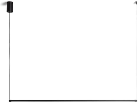 LEDKIA LIGHTING Lampada a Sospensione Lineare LED 12W Metallo SwitchCCT Lislea Nero