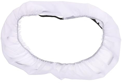 HOMSFOU Blitzdiffusor Leicht zu Tragen für Ringlicht Faltbarer Weißer aus Nylon und Fluoreszierendes Blitzlicht für Beauty und Porträtfotografie
