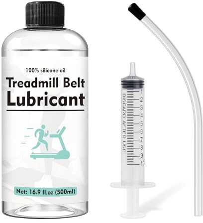 INNOVAYOU Laufband Öl 500ml, Hohe Temperaturbeständigkeit, Reibung Reduzieren, Silikonöl Laufband Geeignet für Alle Arten von Laufbändern