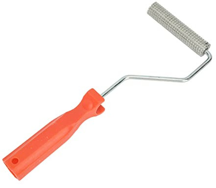 Strumento a Rullo a Bolle per Composto Livellante in Lega di Alluminio Lavabile in Acetone e Miglioramento della Levigatezza per la Sostituzione di Schermi di Porte e finestre.